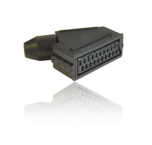 21 Pin Female SCART Socket Connector / Adapter - Click Image to Close